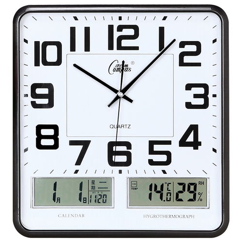 康巴丝电子挂钟 简约设计，精准相伴，赋能现代家居生活